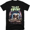 Футболка с сюжетом телешоу «Крипт Хоррор» Мужская футболка Всесезонная Унисекс Чистый хлопок Повседневная Мода Уличная одежда