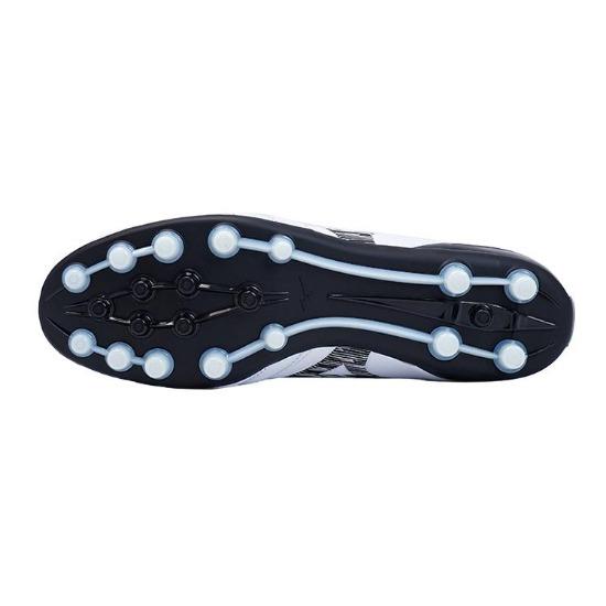 Mizuno Morelia Neo 4 Круглый носок AG (Резиновые короткие шипы) Нескользящие Прочные Футбольные Бутсы Мужские Футбольные Бутсы Белые P1GA233509