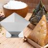 Triangle Rectangle Zongzi Mold Stainless Steel Rice Dumpling Making Tool Rice Ball Maker  Home Use