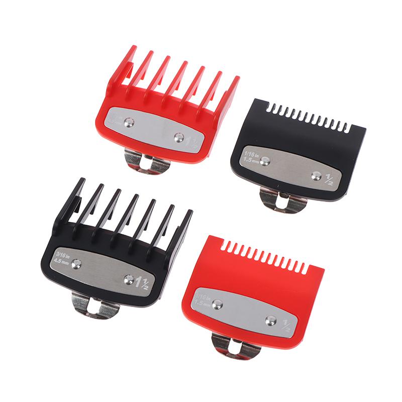2Pcs Hair Clipper Guide Comb Cutting Limit Combs Standard Guards Attach Parts