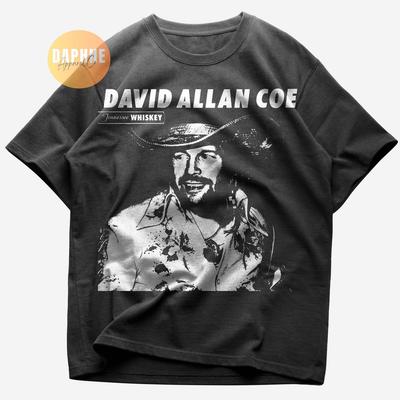 David Allan Coe Tennessee Whiskey Shirt and Kids T-Shirt | Retro Country Music Fan Tee