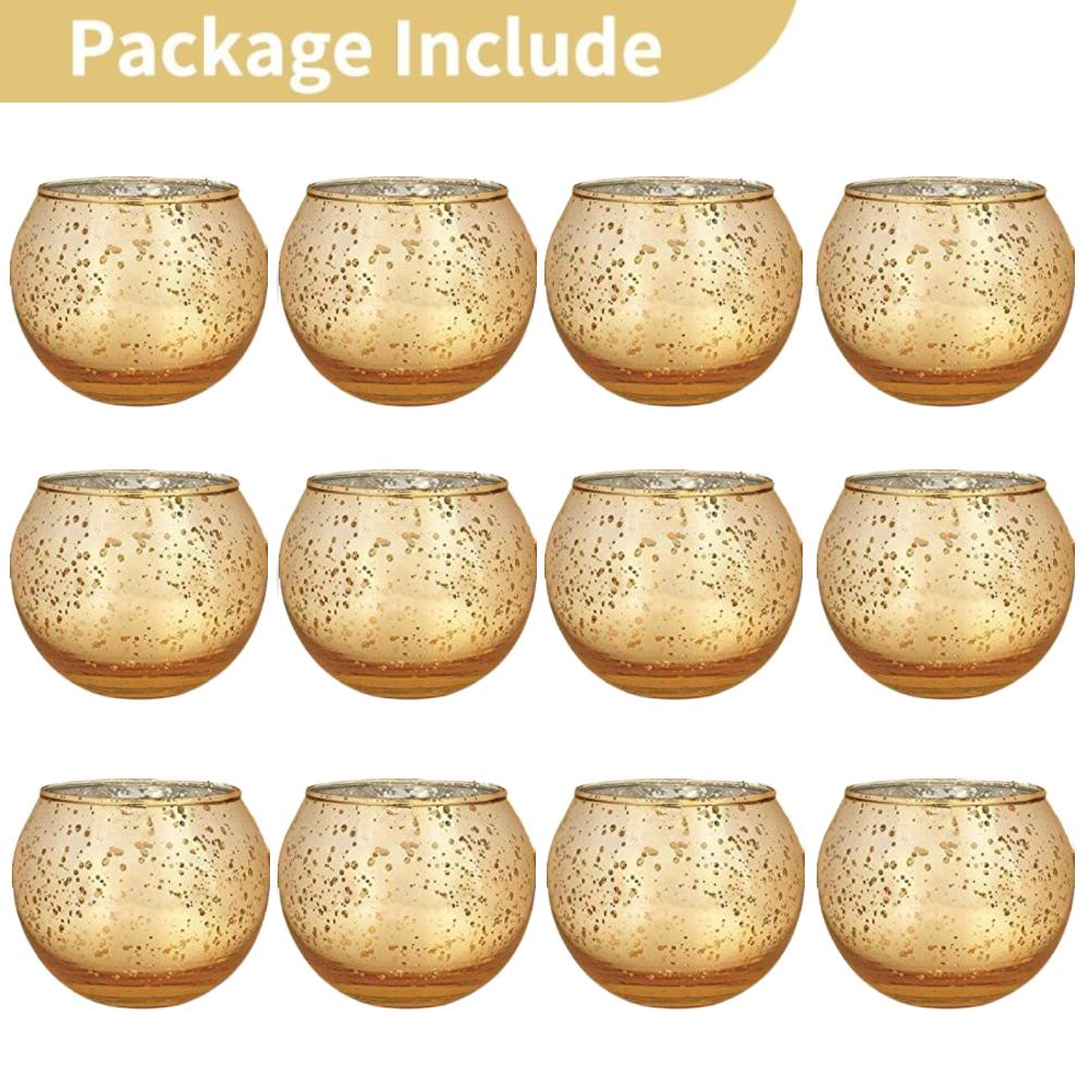 6/12 шт. Простые креативные круглые стеклянные подсвечники для чайных свечей, Рождество, Свадебный банкет, Бар, Вечеринка, Подставки для воска, Подсвечники, Украшение для дома