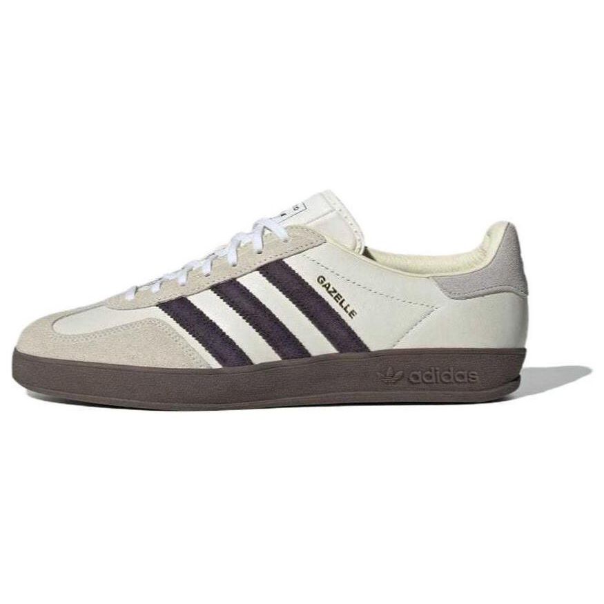 Adidas Gazelle Indoor Emmi Unisex Sneakers Off-White Aurora-Black Gum IH8548