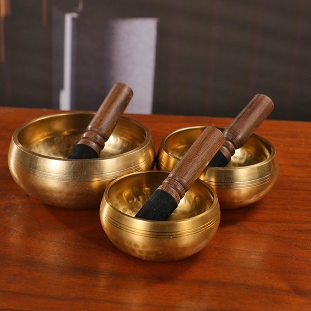 Home Decor Nepalese Singing Bowl Stress Relief Sound Bowl Decorative Ornaments
