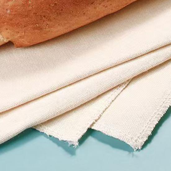 Bread Ball Fermentation Cloth Cotton Baguette Pad Thick Undyed Unbleached European French Bread Making Fabric for Vertical Fermentation Crust