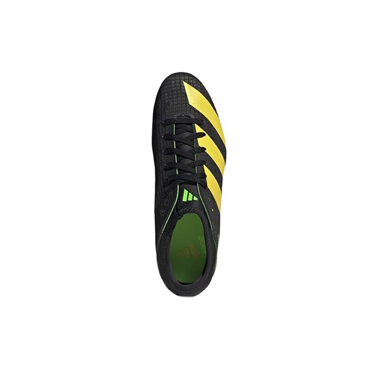 Adidas Sprintstar Black Beam Желтые мужские кроссовки Core-Black Solar-Green GY8416