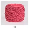Толстая пряжа из ледяного шелка для ручного вязания: Идеально для свитеров, шарфов, сумок, вязаных кукол и обуви, связанной крючком