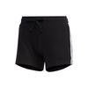 Neo Faves Elastic Solid Stripe Shorts Women Bottoms Black FP7342