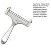 Cheese Slicer Multifunctional Adjustable Thickness Non-stick Ergonomic Handle Easy Clean Slicing Tool Food Grade Butter Cutter Cooking Utensils