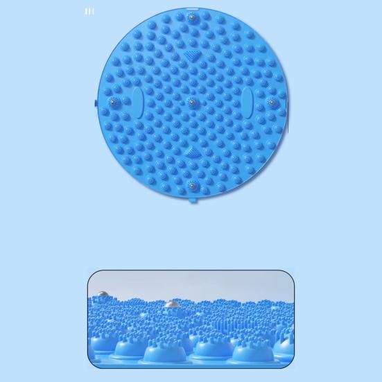 Круглый массажер для ног, коврик для снятия боли в ногах, расслабления мышц, детей и взрослых, противоскользящий, складной