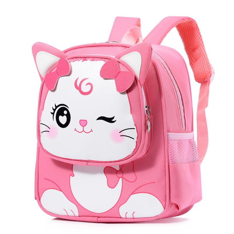 Trendy Lightweight Oxford Cloth Toddler Backpack For Preschool Kids 3-6 Years