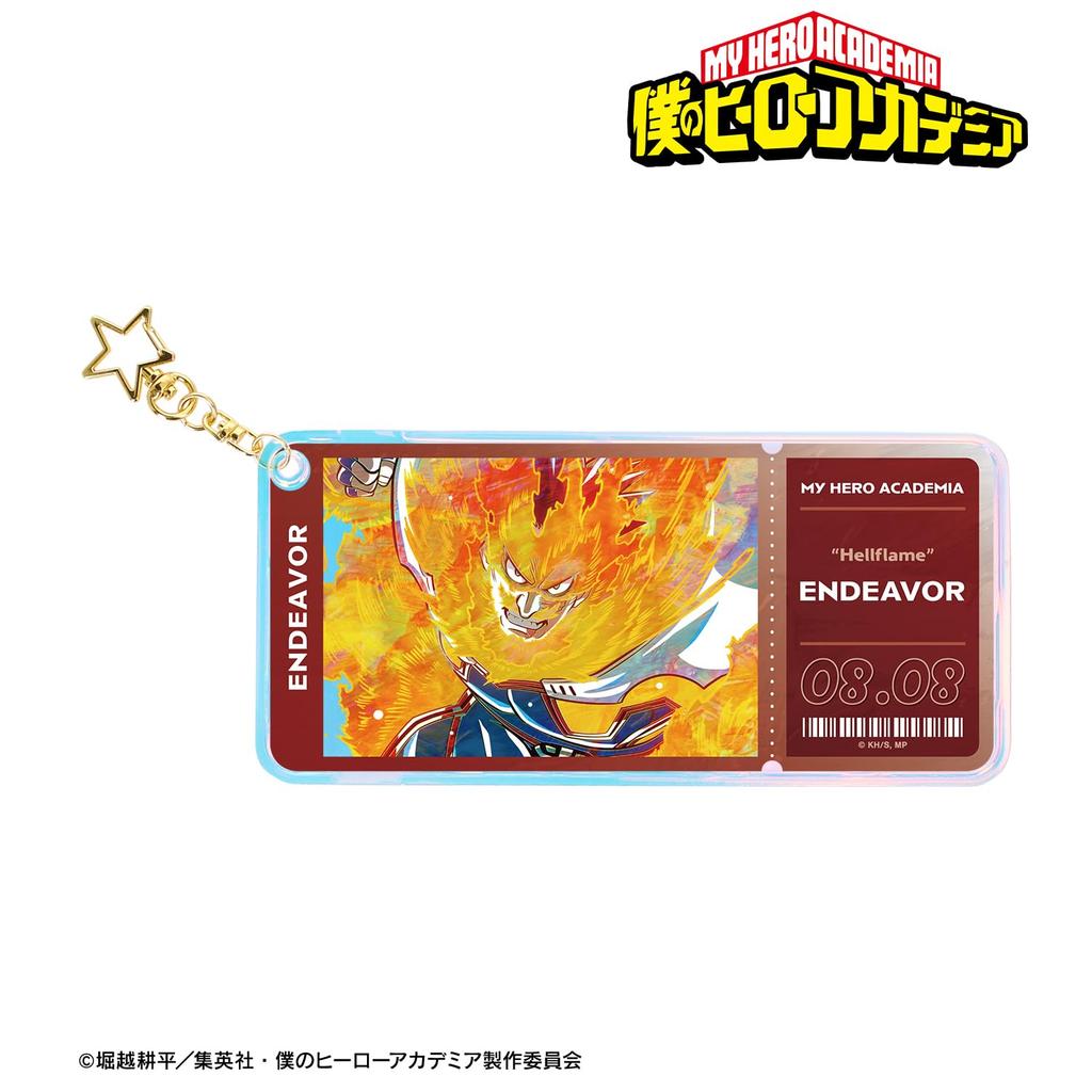 ТВ Аниме Герой Старатель Ани Арт 8-е издание Держатель для билета "Моя Геройская Академия"