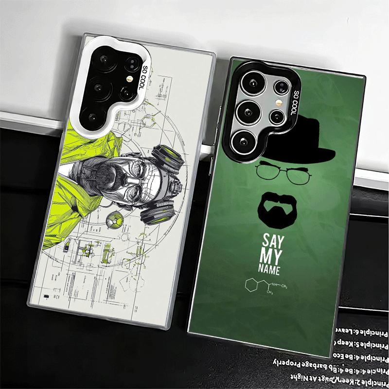 Breaking Bads Heisenberg Shockproof Phone Case for Samsung Galaxy S26 Edge S25 Ultra S24 FE S23 Plus S21 Cover Anti Fall Fundas