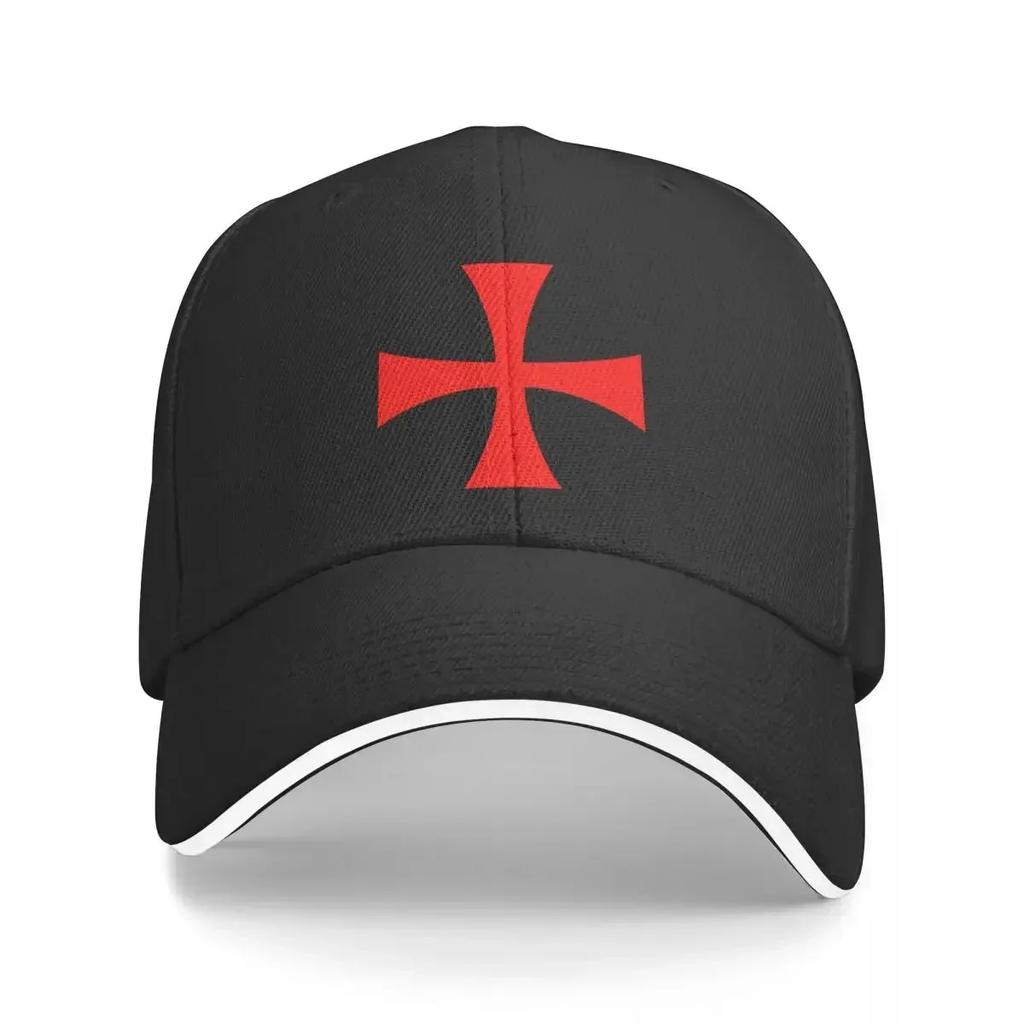 Templar Symbol Jesus God Cross Multicolor Hat Peaked Womens Cap Personalized Visor Cycling Hats