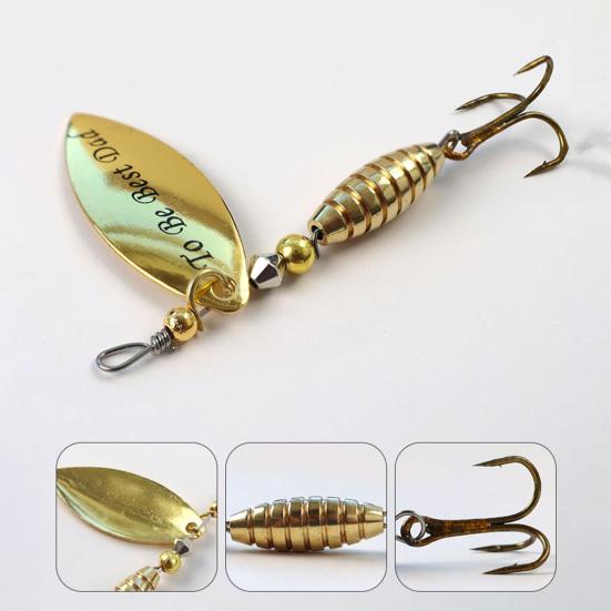 5/10 шт. 5,7 см/8 г вращающаяся блесна с крючком из твердого металла вращающаяся блесна оснастка для ловли соленой воды пресноводного судака окуня аксессуары