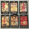 9*6cm Dark Gothic Lenormand Deck 36 Pcs Lenormand Cards Combine Romance and Dark Elements
