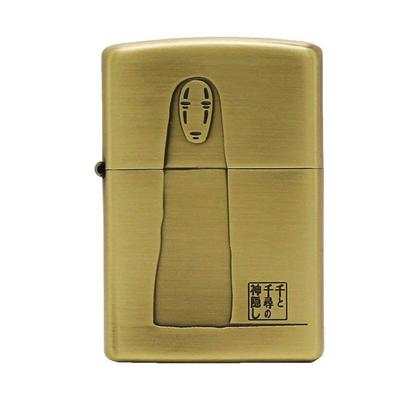 Зажигалка Zippo для курения Латунь Античный финиш x 6 x Студия Гибли Унесенные призраками Каонаси 2 8.5 2.2см Ghibli, NZ-09