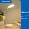 Светодиодная настольная лампа USB перезаряжаемая настольная лампа с регулируемым светом гибкая гусиная шея защитная лампа для чтения прикроватная лампа
