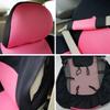 Housses de siège de voiture universelles avec housse de volant, ensemble de protection lancé, accessoires d'intérieur adaptés à la