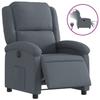 VidaXL Fauteuil Inclinable Électrique, Chaise de Relaxation avec Dossier et Repose-pied Réglables, Siège de Salon, Moderne, 3204279
