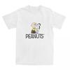 Смешные футболки Snoopy Sleep Peanuts для мужчин и женщин, 100% хлопок, рубашки, топы больших размеров