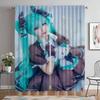 Раздел Hatsune M-Miku занавеска для окна для домашнего интерьера занавески для камеры занавески для детской комнаты тюль для спальни жалюзи гостиная
