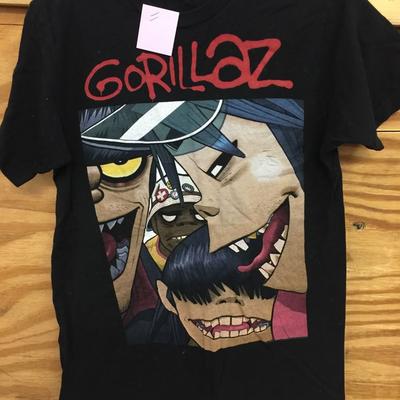 Футболка унисекс с принтом концерта Gorillaz
