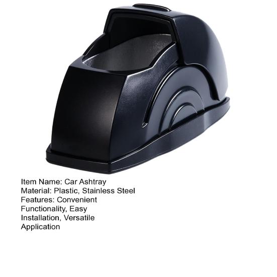 Автомобильная пепельница, крепится на дверь, компактного размера, автомобильная пепельница, простая установка, портативная пепельница для салона автомобиля
