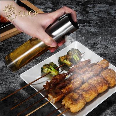 1 шт. 304 нержавеющая сталь распылитель масла бутылка соевого соуса кухонный масляный спрей воздушный спрей для барбекю распылитель оливкового масла горшок