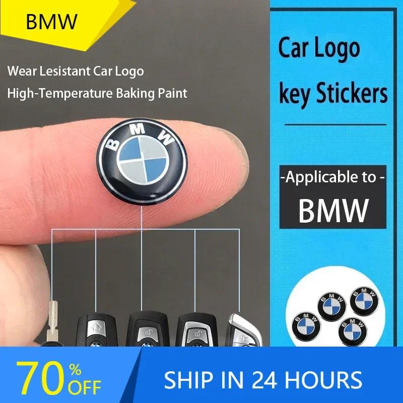 X6 X7 11mm/14mm Car Key Emblem Stickers Auto Door Keyhole Logo Decals For BMW Performance Kith F30 F10 E90 F20 E46 E60 E70 E39 E