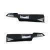 For BMW F30 F31 M Sport 2012- Front Bumper Lip Splitter Canards Spoiler 1Pair Car Fog Lamp Eyebrow Frame Cover Grille