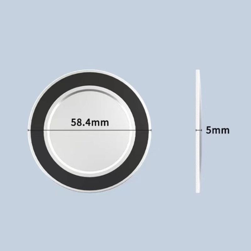 Magnetic Selfie Mirror for Phone 16 15 14 & Magnetic Phone Case, Convex Wide Angle Mirror for Back Camera