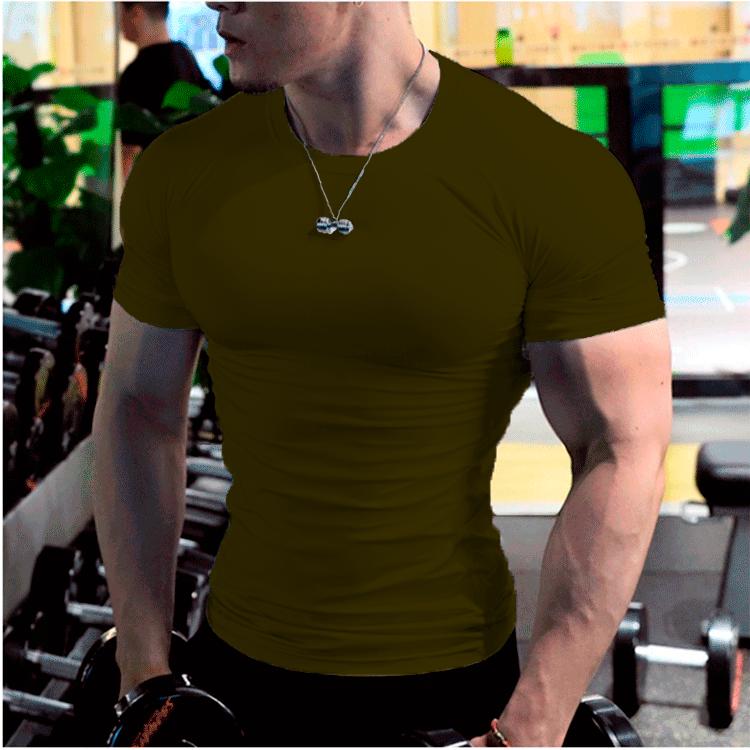 Youth 2024 Summer New Sports Casual Short-sleeved Trendy Fashion Men's T-shirt Tops