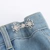 Застежки-пуговицы Пуговица-затяжка в виде китайского узла Пуговицы для джинсов для свободных джинсов Юбок