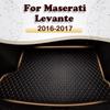Коврик в багажник автомобиля для Maserati Levante 2016 2017, коврик для багажника, внутренние детали, аксессуары