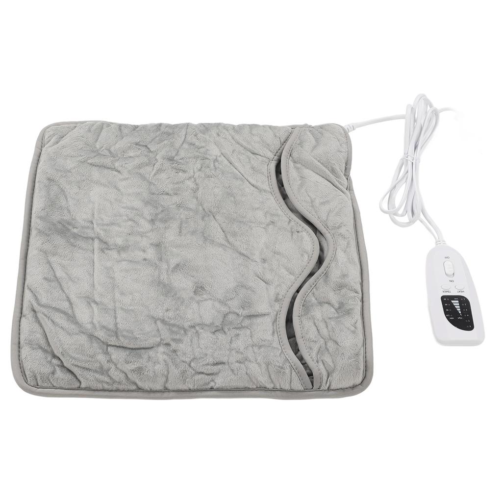 Электрическая грелка для ног с автоматическим отключением, подключаемая к розетке, портативная моющаяся грелка для мужчин и женщин, Великобритания