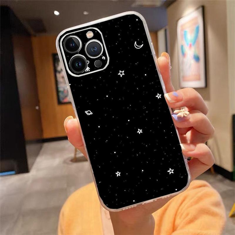 Чехол для телефона Вселенная Космос Планета Carcasa Funda Для iPhone 17 Pro Max Air 16 15 14 13 Pro Max 15 16 Pro 15Plus Чехол