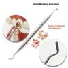 1 Piece Dental Composite Resin Modeling Instrument Filling Spatula Assortment Kit Tool Sculpt Pads Mixing Handle Foam Pads L/S