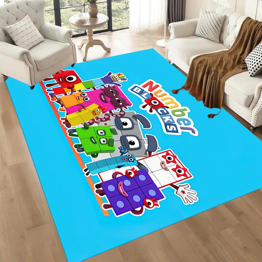 Numberblocks Floor Rug Office Rug Perfect For Decorate Room Balcony Foyer Bedrooms Antislip Rug Office Home Decor Perfect Birthdaychristmas Gift Idea
