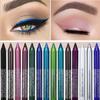 Красочная водостойкая подводка для глаз, гелевые ручки, подводка для глаз, перламутровая матовая ручка для теней для век