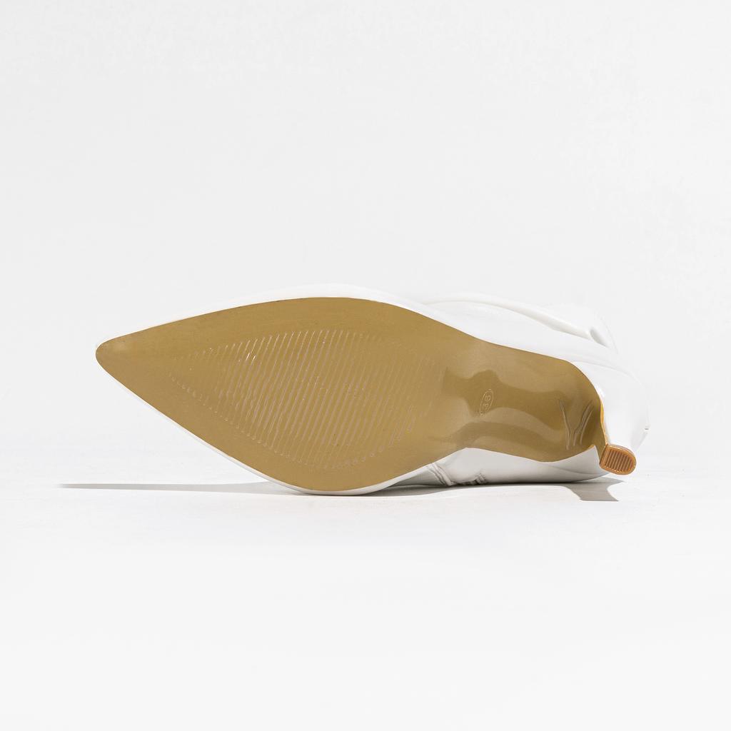 Женские модные сапоги с острым носком и высоким каблуком в европейском и американском стиле, женские сексуальные короткие сапоги с боковой молнией