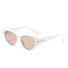 Retro cat eye retro sunglasses men and women b personality jelly color Internet celebrity European and American ins sunglasses women