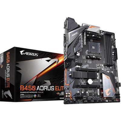Gigabyte Материнская плата B450 AORUS ELITE ATX Gaming AMD B450 MB4624 [С чипсетом]