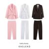 Kaslead New Women Clothes Western Style Fashion Blazers Casual Trousers 2205593 2199593