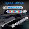 2Pcs/Set Car Wind Light Car Multi-Function LED Lights Motorcycle Decorative Lights