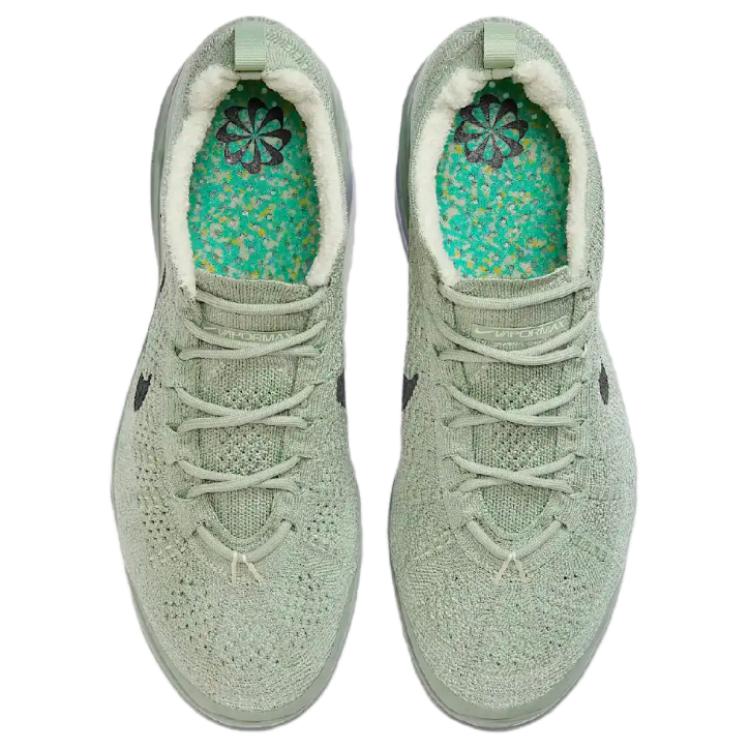 Nike VaporMax 2023 Abrasion Resistant Low top Casual Shoes Men's Green Gray DV1678-302