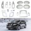 Fits Nissan X-Trail 2014-2020: Interior Parts - Door Handle, Air Vent, Speaker Cover, Etc.
