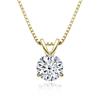 Luxury Round Snake Wedding 925 Sterling Silver Cuban Chain Necklace Trendy Moissanite Jewelry Necklaces for Women Gifts