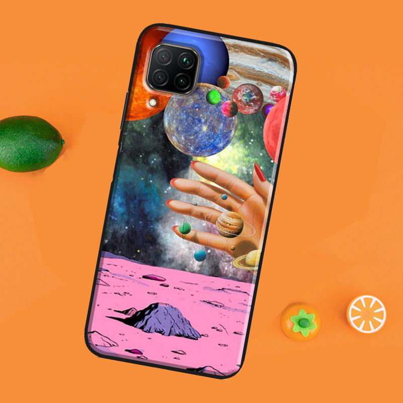 Magic Space Planet Phone Case For Huawei P40 Lite P20 P30 Pro Nova 5T P Smart Z 2019 2021 Honor 50 10i 8X 9X