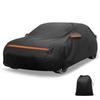 X AUTOHAUX Car Body Cover for Honda New Waterproof Fabric Lightweight and Comfortable for Paint Seat Door Windproof and Storage Protects Against Rainy